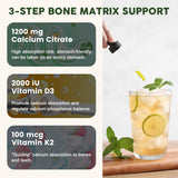LUCNVEM Calcium Citrate Liquide: gouttes et pipette faciles à utiliser au quotidien.