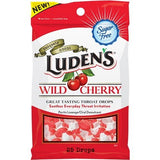 Ludens - pastilles gorge sans sucre, saveur cerise sauvage, idéale pour une pause douceur.