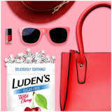 Saveur cerise sauvage des pastilles Ludens, parfaite pour une pause réconfortante.