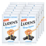 Pastilles Ludens au miel et réglisse dans une boîte pratique pour la maison.