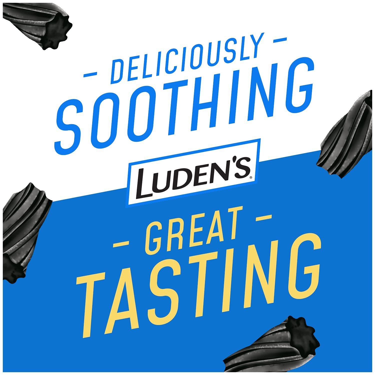 Pastilles Ludens pour la gorge miel reglisse, facile à transporter en voyage.
