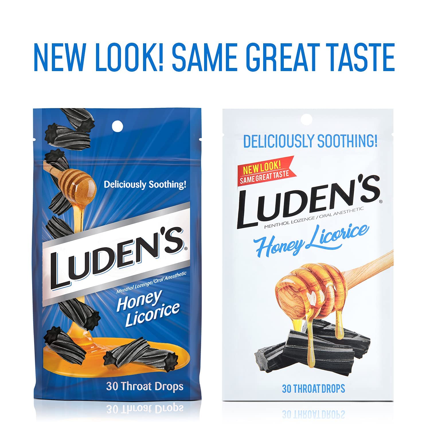 Pastilles Ludens miel reglisse idéales après une longue journée de travail.