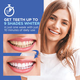 LUELLI gouttière-blanchiment-dents, gel 35% efficace pour atténuer les taches.