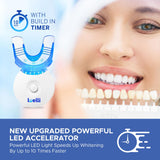 LUELLI gouttière-blanchiment-dents, pratique pour retouches quotidiennes en voyage.