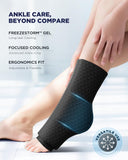 Gel FreezeStorm à double couche offrant un refroidissement durable.