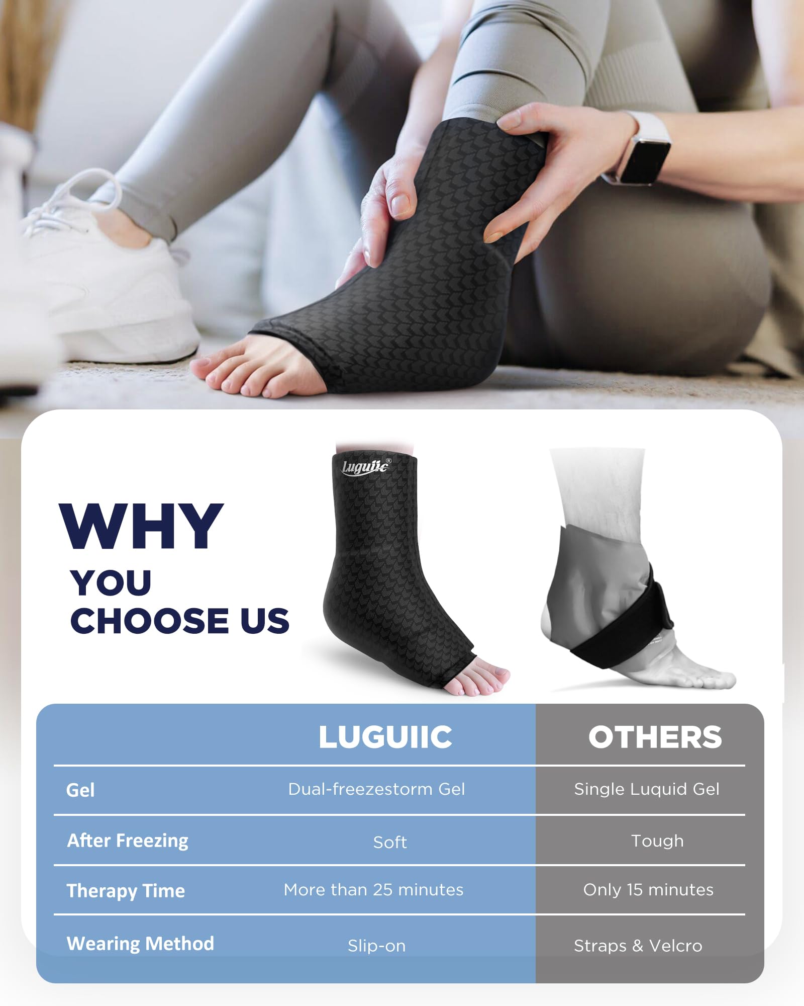 Luguiic portable, parfait pour une thérapie en déplacement.