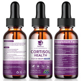Utilisation quotidienne Lukaree Cortisol Drops, arôme myrtille, sans effort.