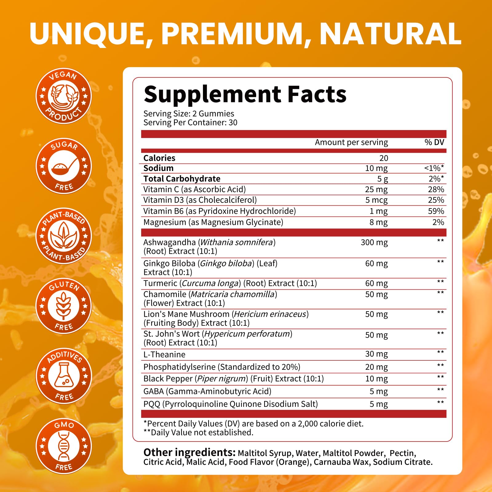 Lukaree Cortisol Gummies, flacon en main : routine quotidienne sans sucre ajouté.