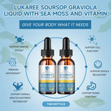 Lukaree Graviola: gouttes aromatisées à l'ananas pour plaisir quotidien.