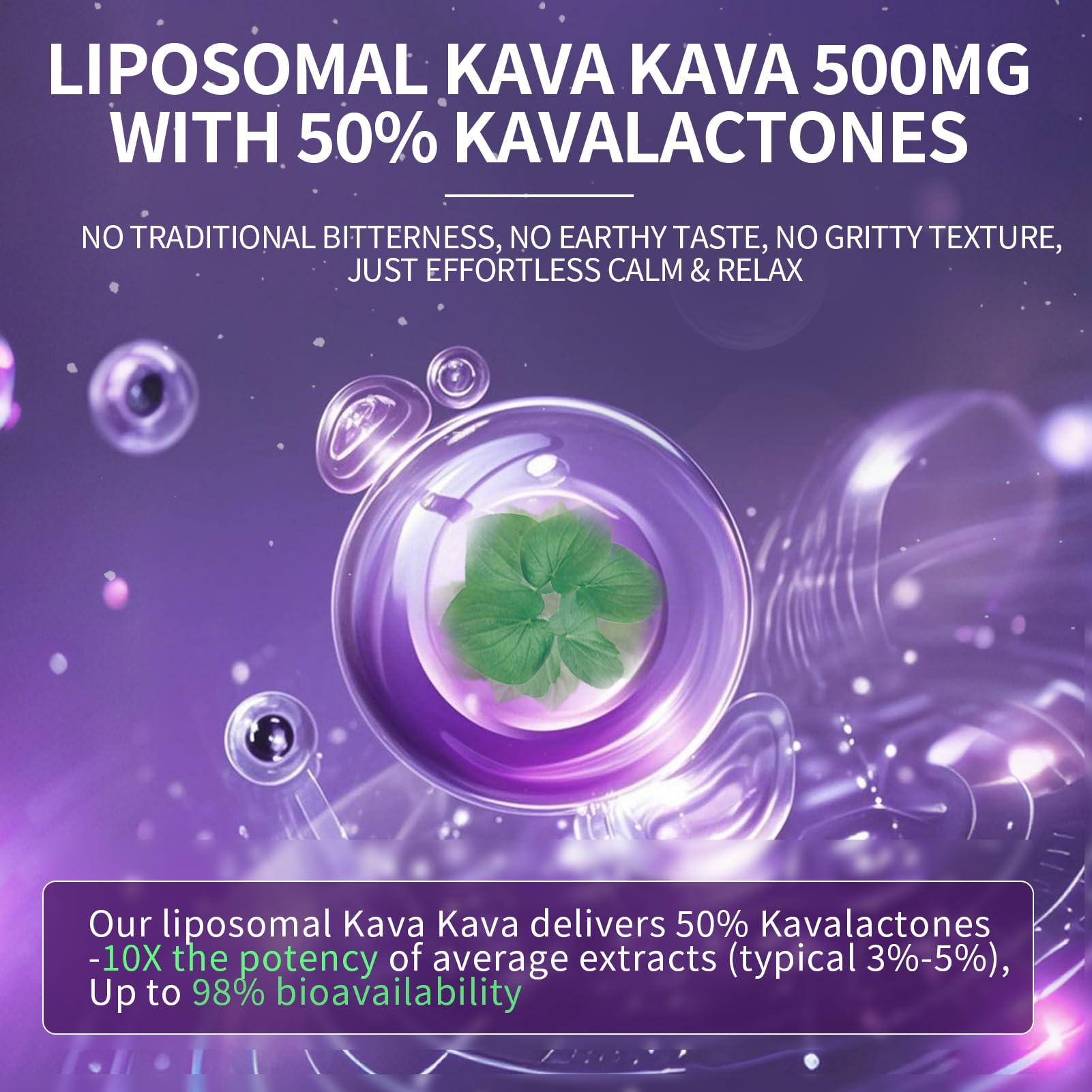 Lukaree Kava avec L-Theanine pour soutien émotionnel et sommeil.