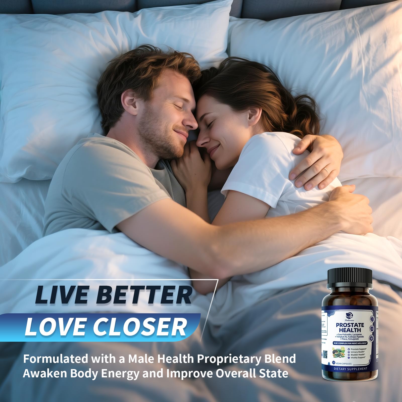 Lukaree Prostate Health, extrait ashwagandha, soutien quotidien