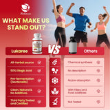 Lukaree Urolithin A+ Plus — Trio digestif: armoise, psyllium et DGL.