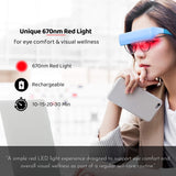 Lukirch lunettes avec minuterie préconfigurée pour séances personnalisables