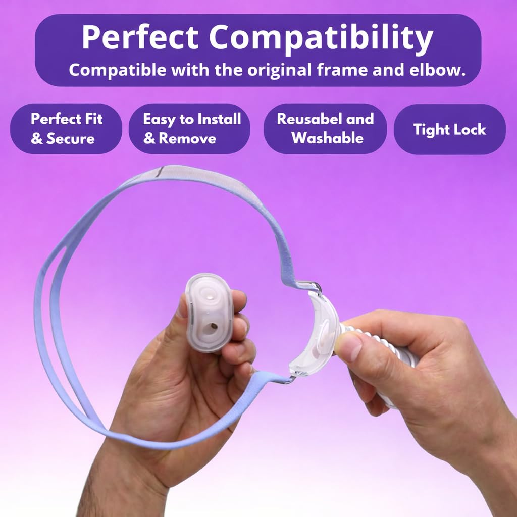 Lullapad Air-Fit P10 coussinet nasal compatible garantissant une intégration sans fuite dans votre masque.