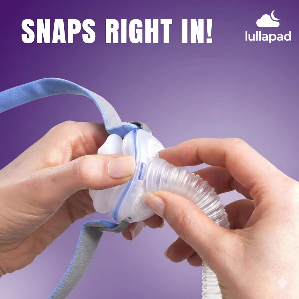 Lullapad Air-Fit P10 coussinet nasal qui aide à limiter les irritations et les marques.