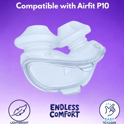 Lullapad Air-Fit P10 coussinet nasal durable et facile à nettoyer pour une hygiène optimale.