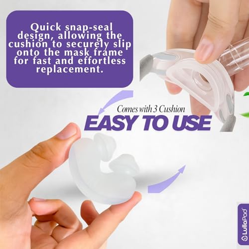 Lullapad cadre-nasal-pillow: cadre robuste pour une connexion fiable et durable.