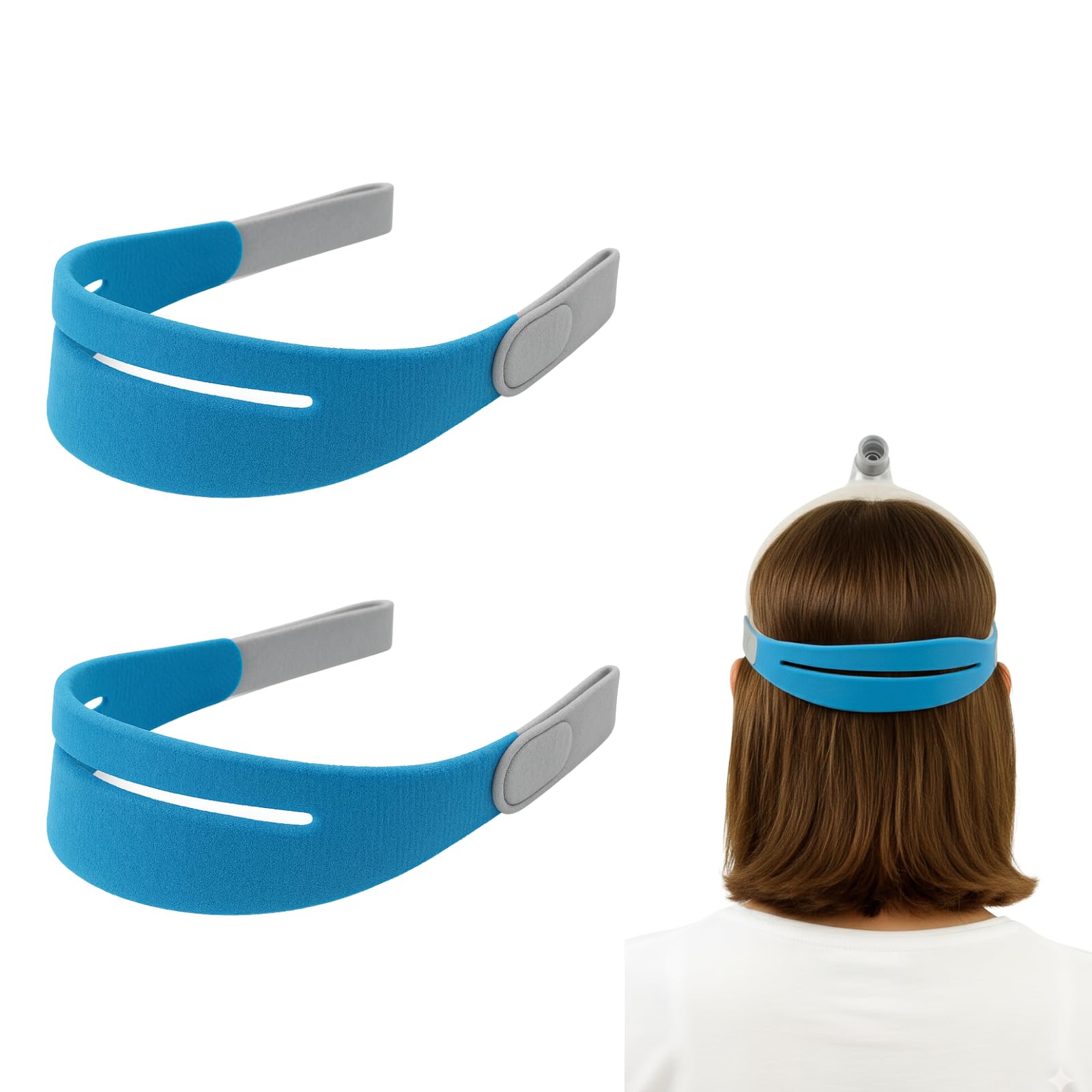 Lullapad harnais tete N30i-P30i: ajustement fiable pour confort nocturne.
