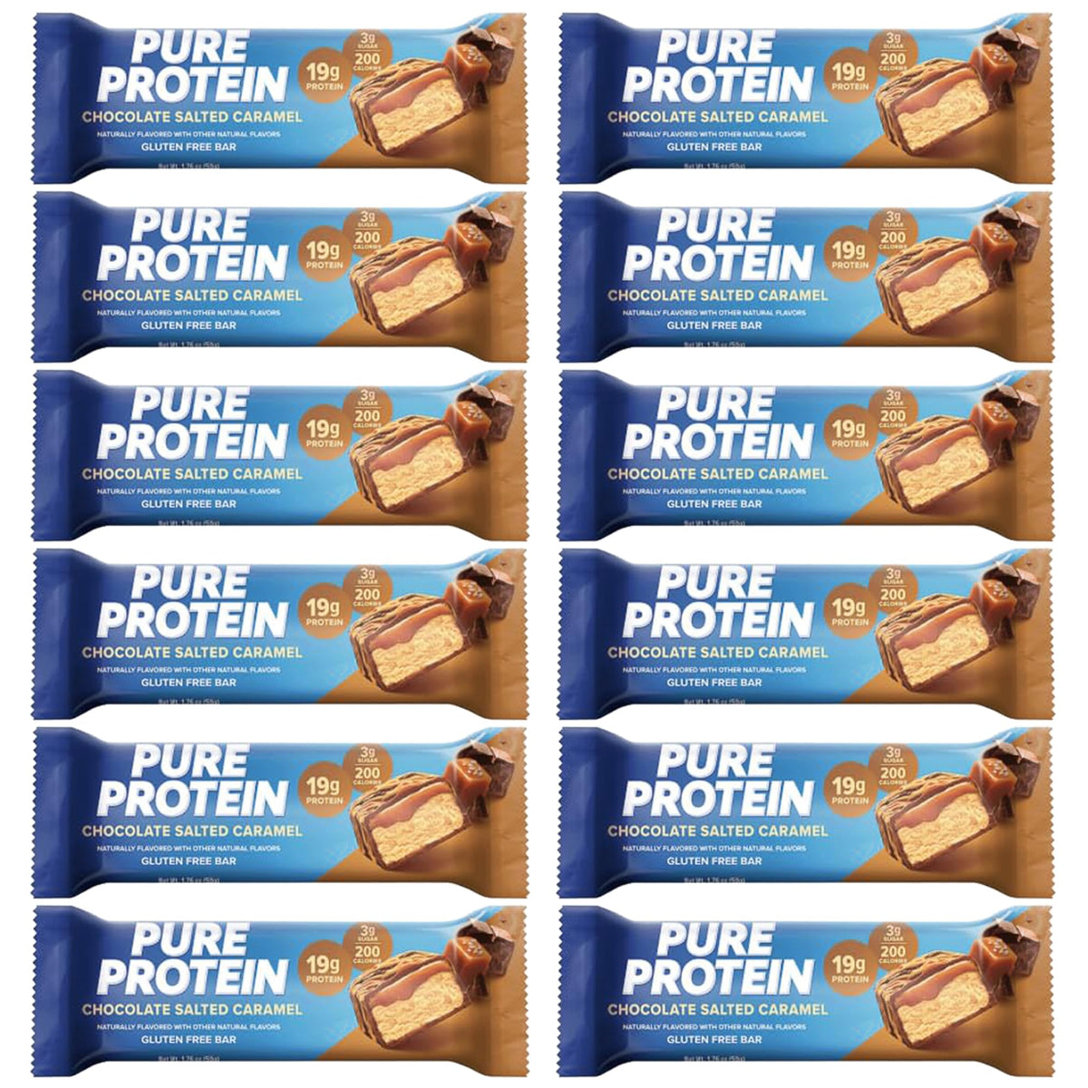 Barre protéinée Lulurose chocolat sale caramel, énergie durable et goût riche.