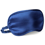 Masque LULUSILK en soie mûrier bleu nuit pour un sommeil doux et apaisé.