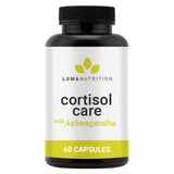 Bouteille Luma Nutrition Cortisol Reducer, potentiel soutien au stress.