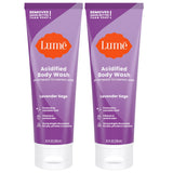 Lume Bain Acide Lavande-Sauge - bouteille montrant le flacon pour une fraîcheur durable
