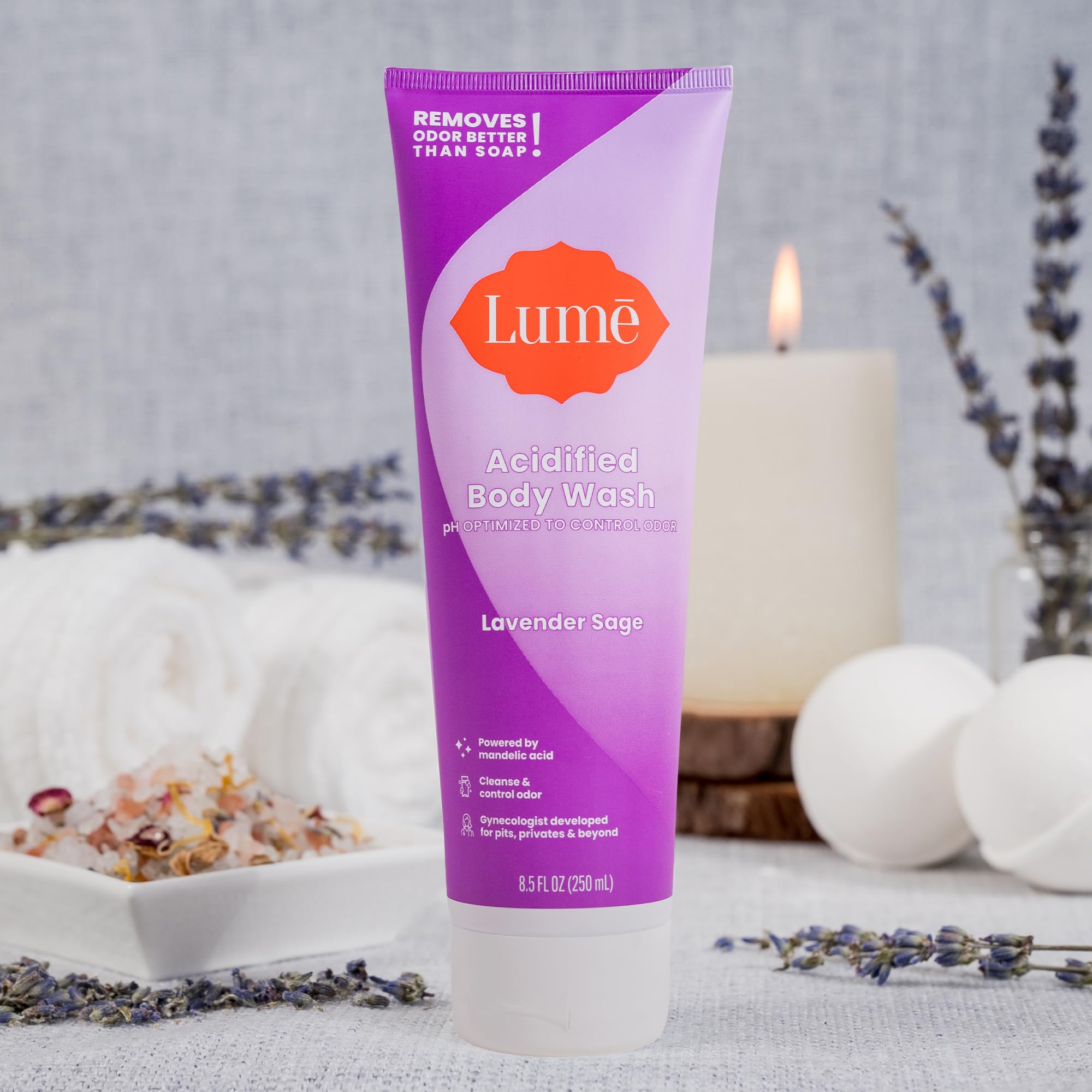 Lume Bain Acide Lavande-Sauge - rituel quotidien de soin sans compromis