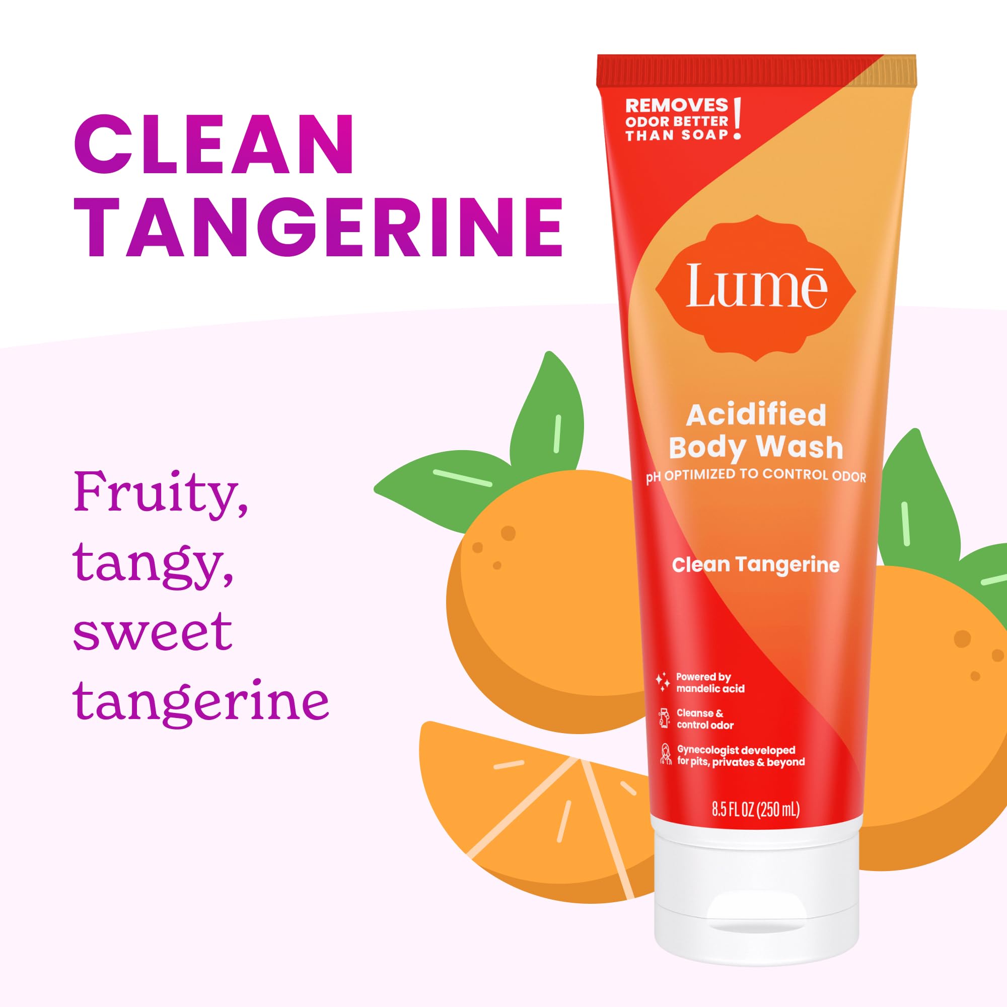 Lume Bain-Corps Acidifié – application mousse riche et agréable.