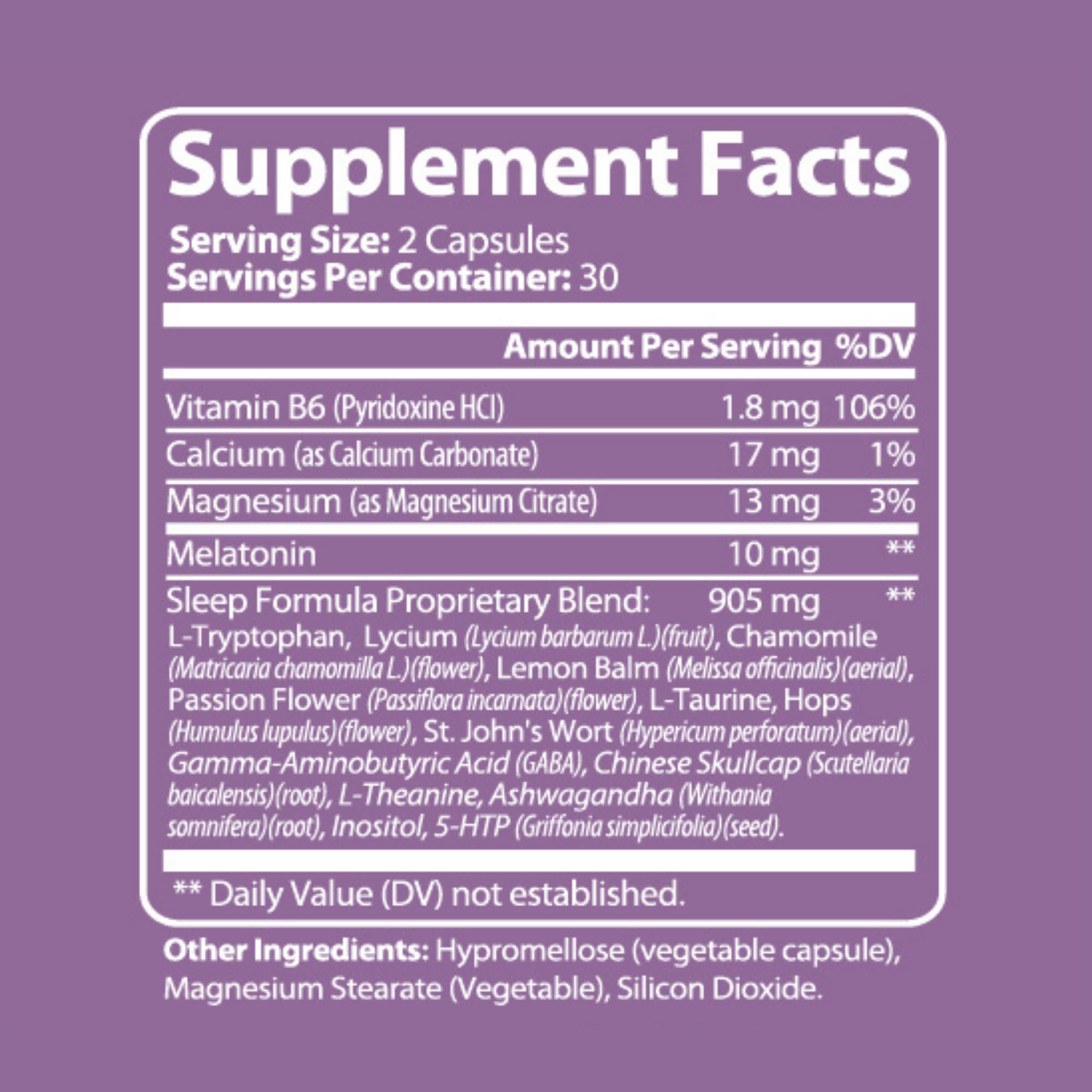 Lumen Naturals mélatonine et passiflore: capsules favorisant l’endormissement et la détente.