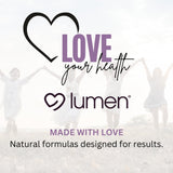 Lumen Naturals Herbes naturelles – cadre botanique soulignant la naturalité du complément.