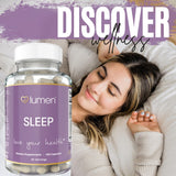 Lumen Naturals Personne dormant – illustration d un endormissement naturel.