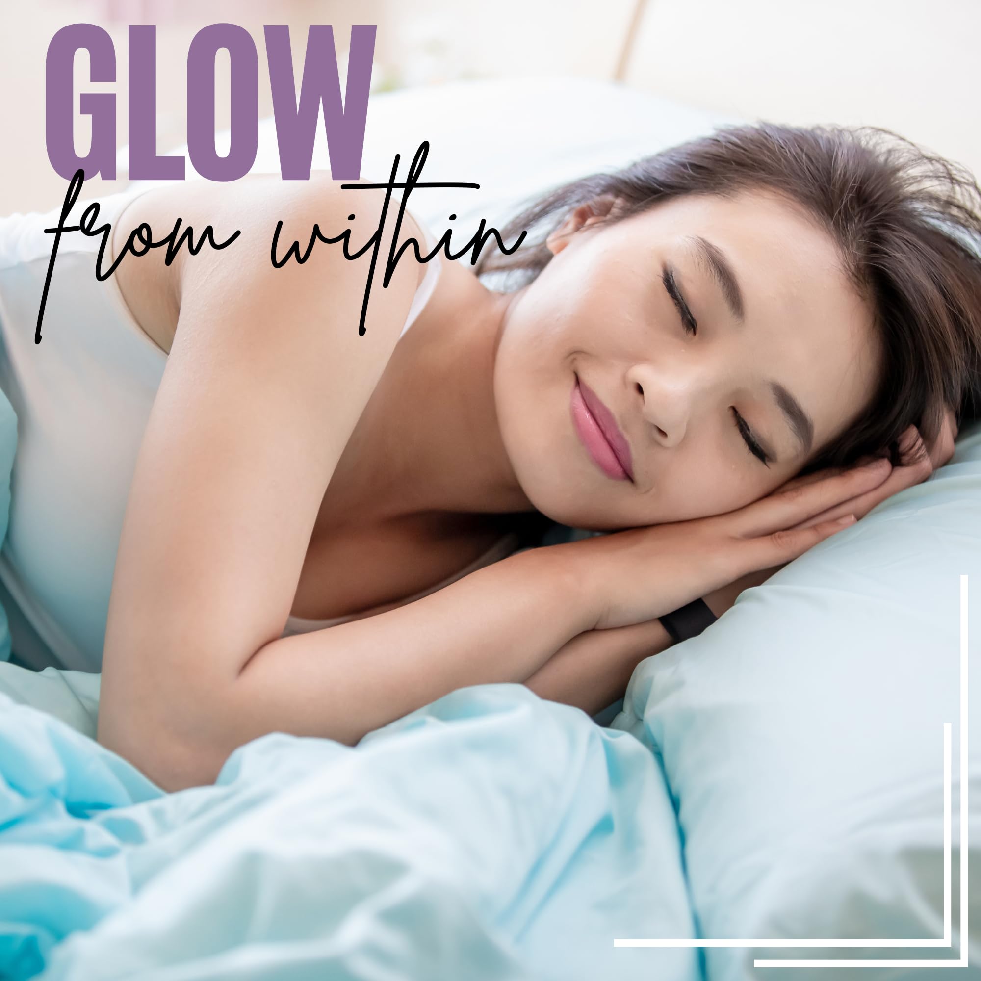 Lumen Naturals Verre d eau – prise simple au coucher pour une routine pratique.