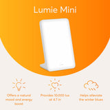 Lumie Mini lampe: lumière simulée pour soutenir le rythme circadien