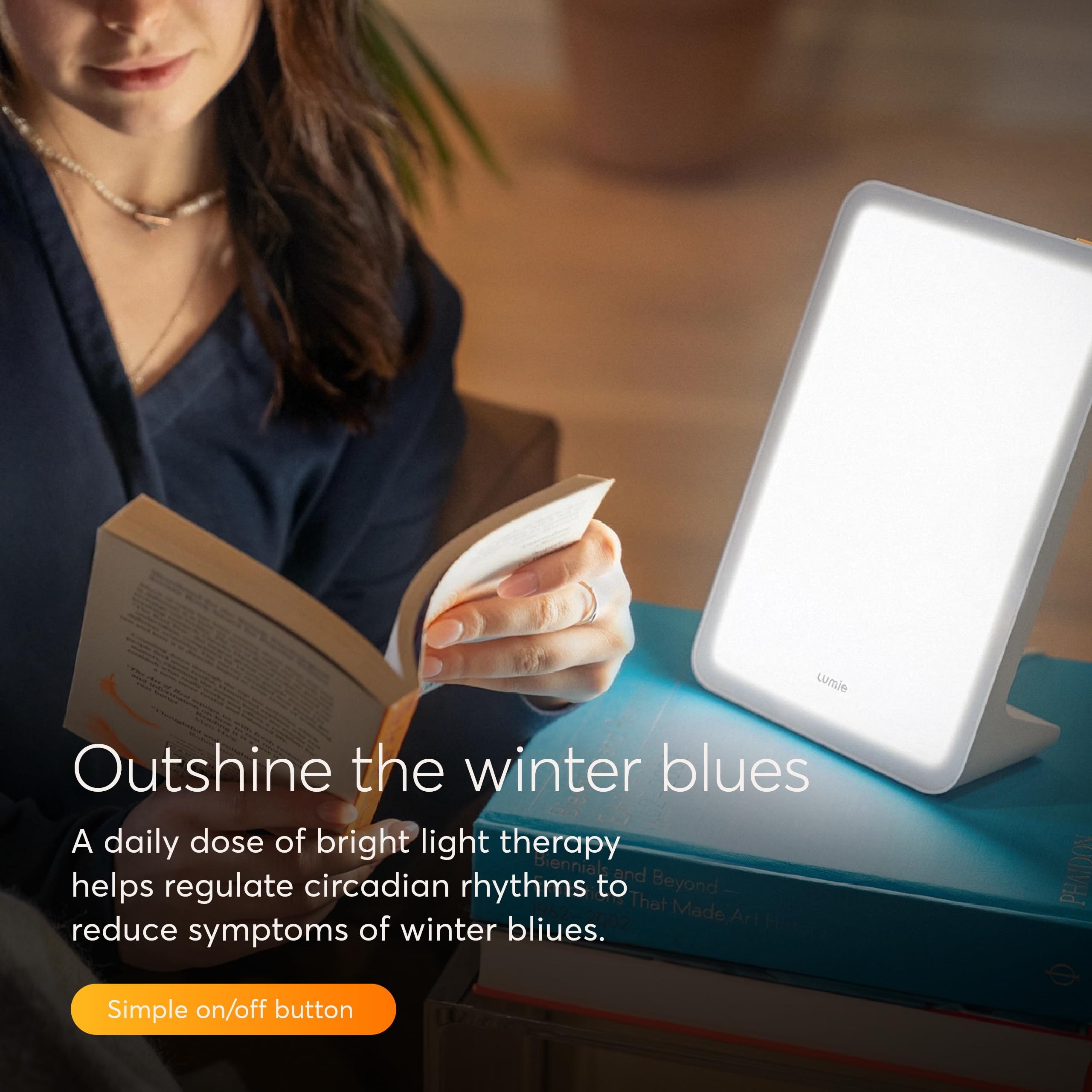 Lumie Mini lampe usage quotidien 30 à 60 minutes pour réguler la journée