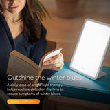 Lumie Mini lampe usage quotidien 30 à 60 minutes pour réguler la journée