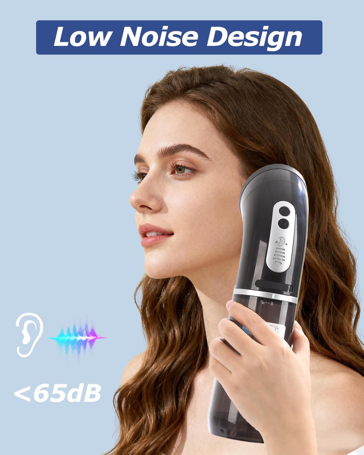 Lumiflexa utilisation en bain: nettoyage sûr sous la douche.