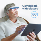 Luminette 3 compatible lunettes ou lentilles, utilisation conviviale