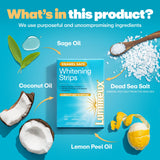 Lumineux Strips Kit – sans peroxyde respectant l’émail et blanchissant