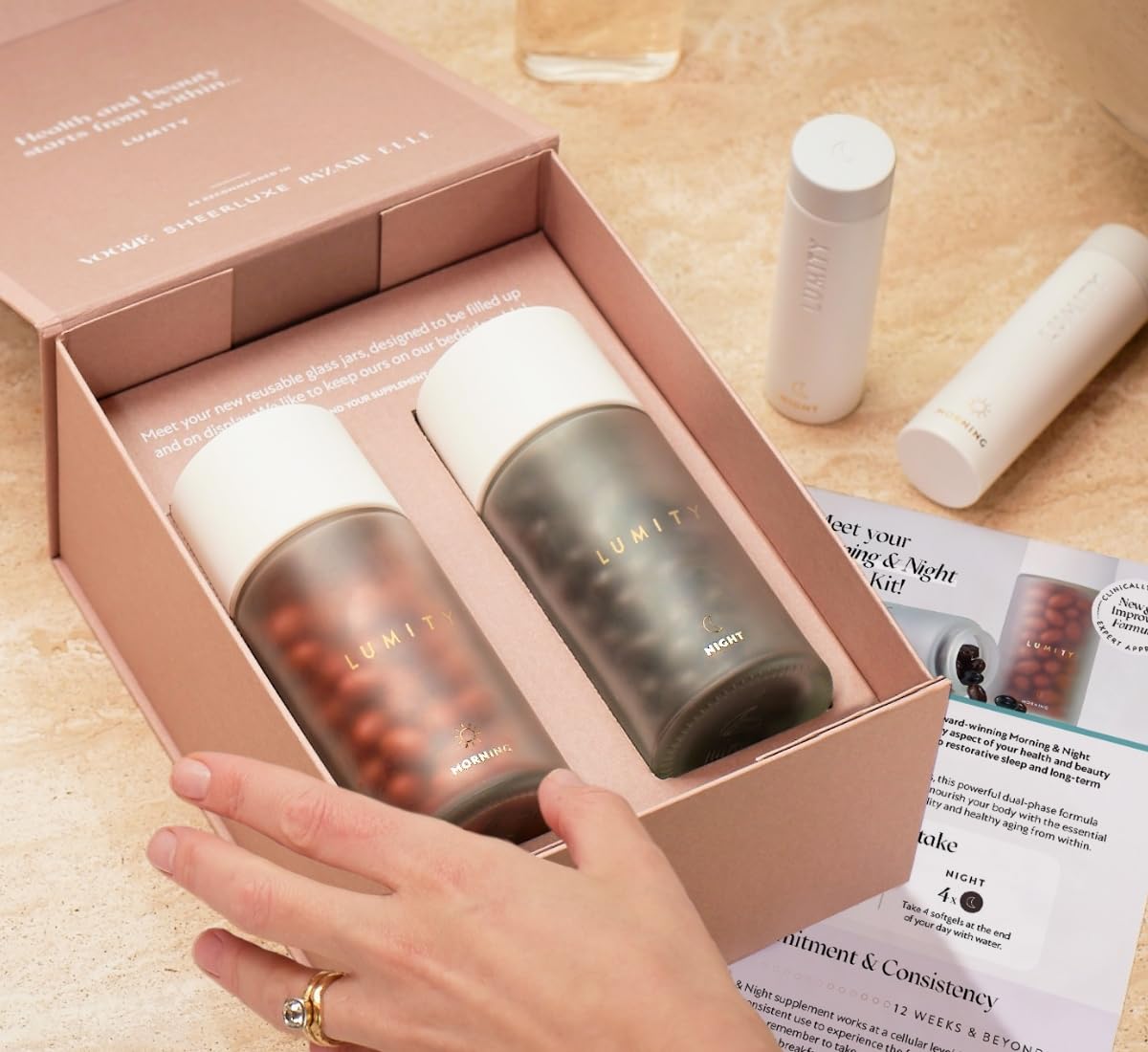 Lumity boîte-design mettant en valeur l’esthétique du packaging