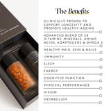 Lumity peau-cheveux-ongles, nutriments essentiels pour peau et cheveux.