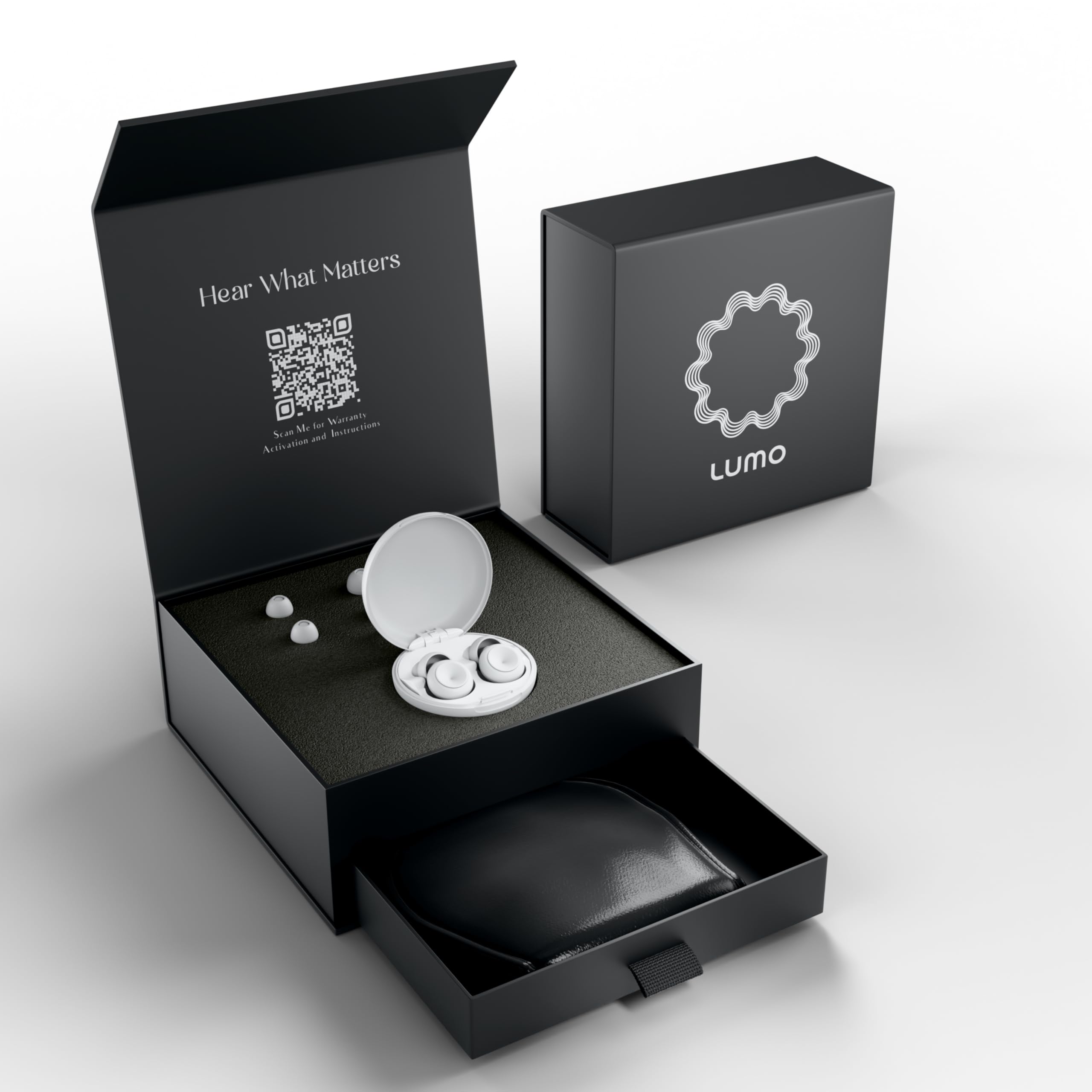Masque en soie Lumo pour une nuit sombre et reposante.