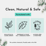 Lumonc Eucalyptus Spray, fabrication américaine pour une routine bien-être à la maison.