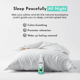 Lumonc Eucalyptus Spray, sur l oreiller pour un sommeil plus reposant.