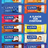 Barre LUNA Bar sans arômes artificiels et sans sirop de maïs à haute teneur en fructose.