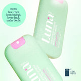 Application directe sur la peau Luna Daily pour usage polyvalent.