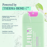 Lingette écologique Luna Daily créée avec un spray efficace.