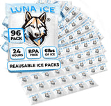 Blocs de gel réutilisables LUNA ICE pour expédition alimentaire, maintien du froid.