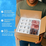 Packs durables LUNA ICE pour expédition réfrigérée.