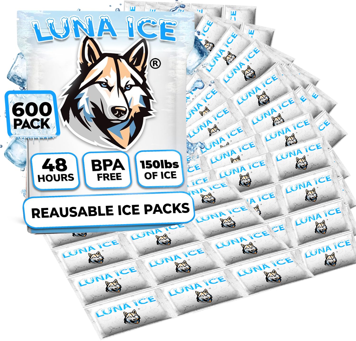 Luna Ice pour envoi alimentaire, maintien le froid sans dégât liquide