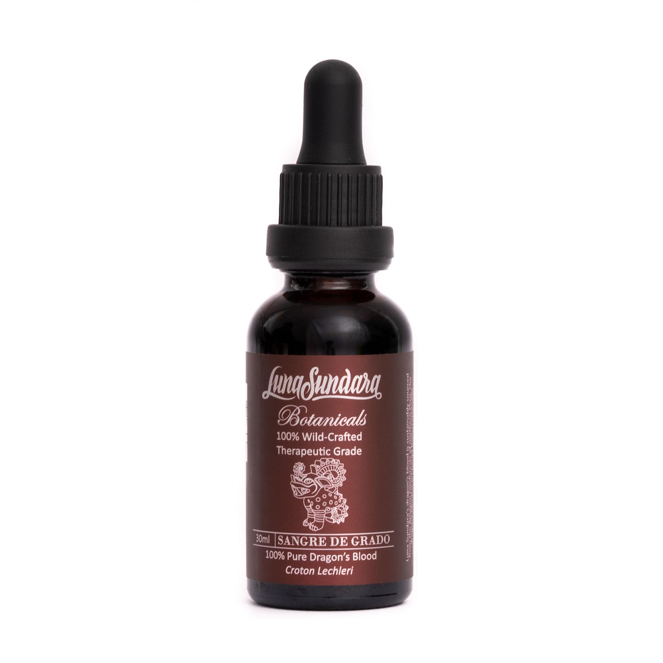 Luna Sundara Sang de Grado, bouteille 30 ml, idéale pour démarrer une routine naturelle.